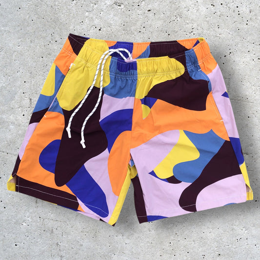 Coloured Space Shorts